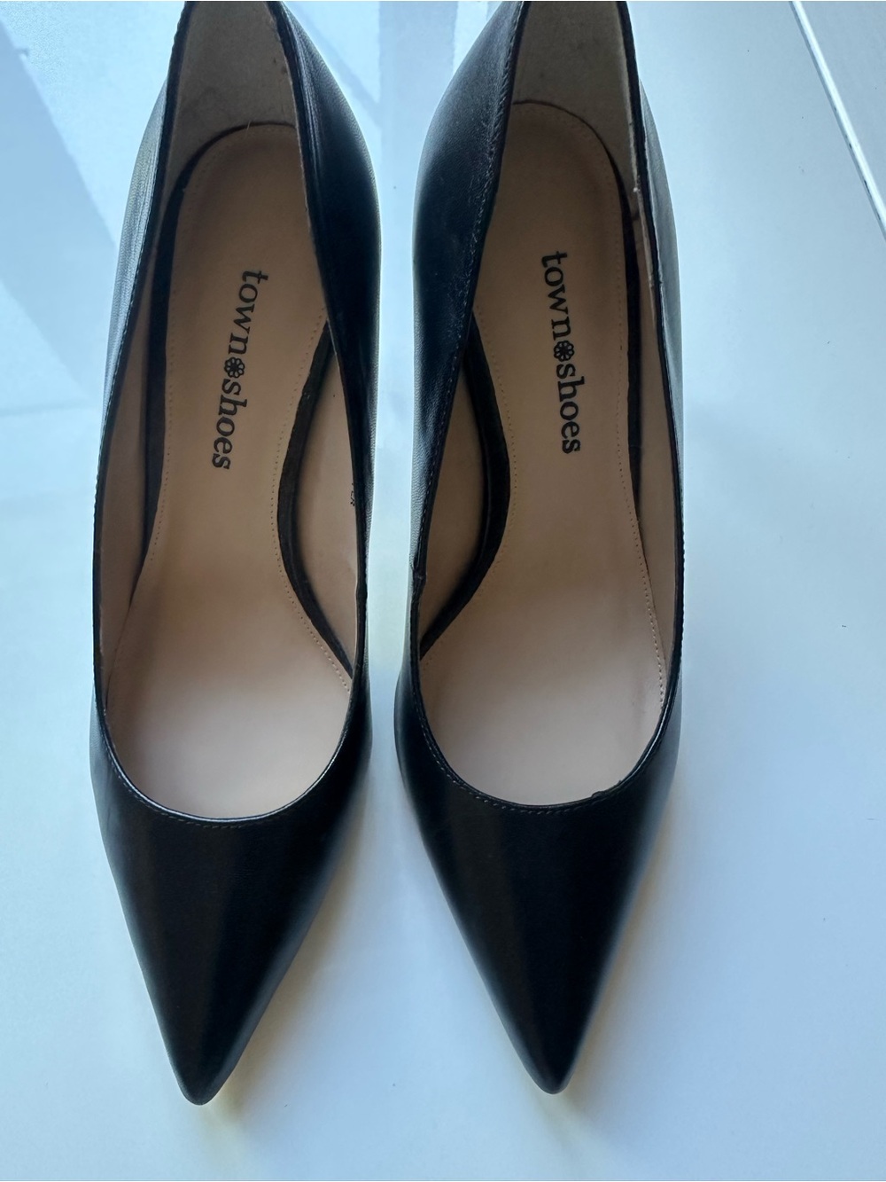 Elegant Black Pointed Toe Stiletto Heels